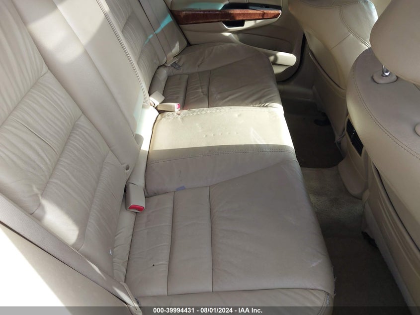 2010 Honda Accord Exl VIN: 1HGCP3F80AA023752 Lot: 39994431