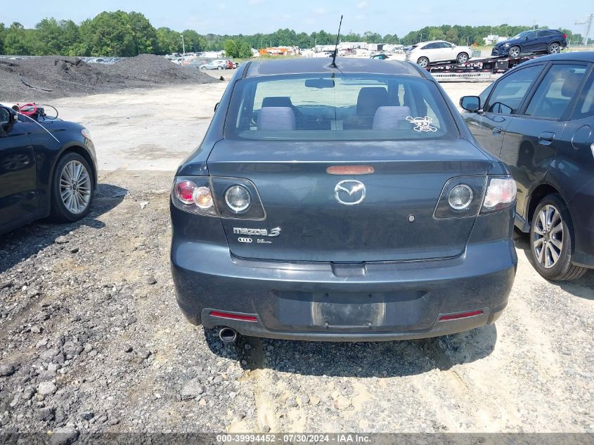 2009 Mazda Mazda3 I VIN: JM1BK32F891209516 Lot: 39994452