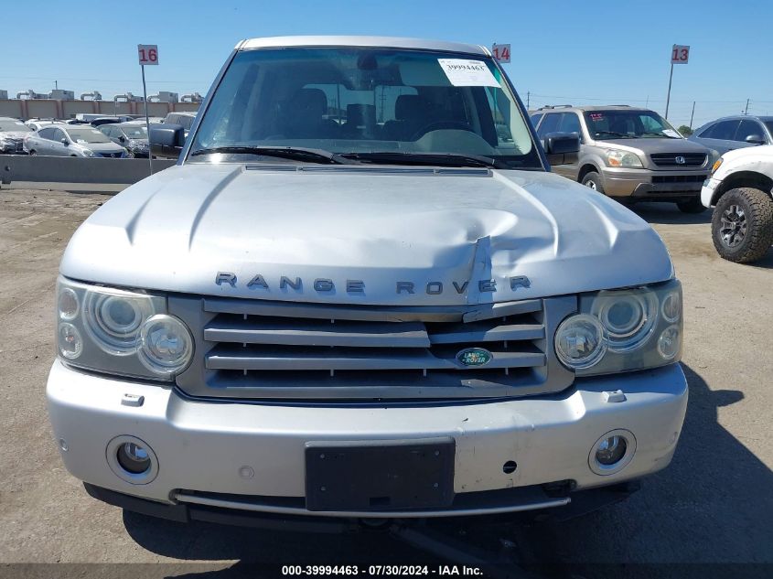 2006 Land Rover Range Rover Hse VIN: SALME15426A212186 Lot: 39994463