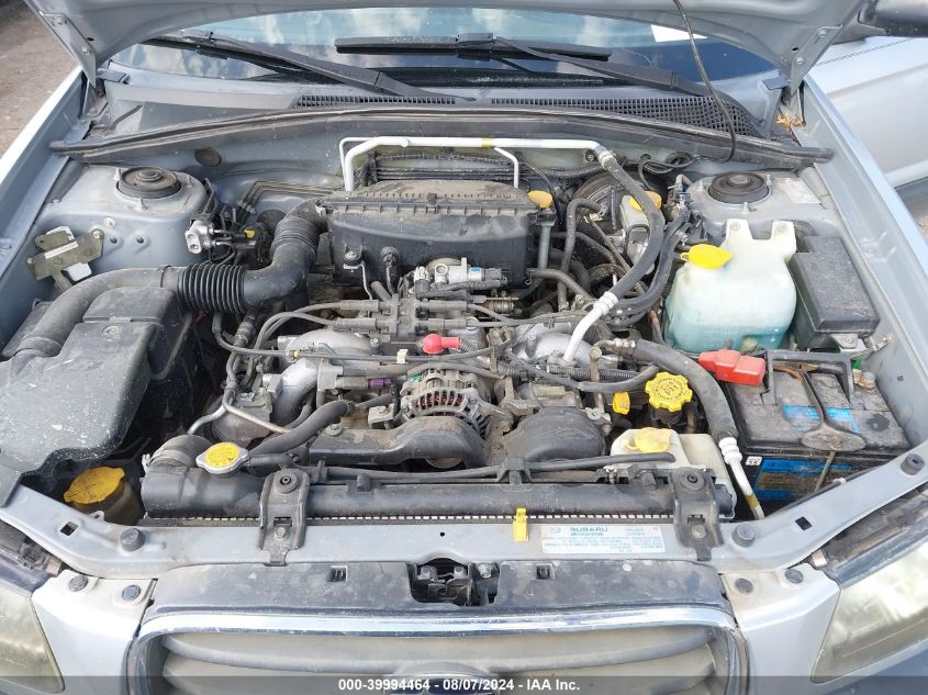 2003 Subaru Forester X VIN: JF1SG63673G760211 Lot: 39994464