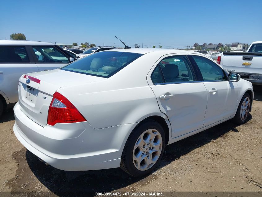 2011 Ford Fusion Se VIN: 3FAHP0HA8BR211838 Lot: 39994472