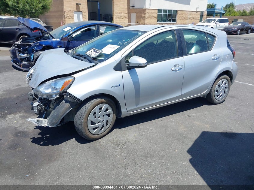 2016 Toyota Prius C Two VIN: JTDKDTB3XG1133200 Lot: 39994481