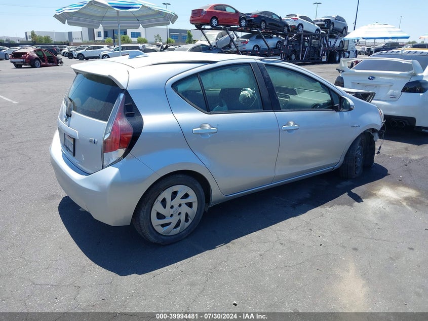 2016 Toyota Prius C Two VIN: JTDKDTB3XG1133200 Lot: 39994481