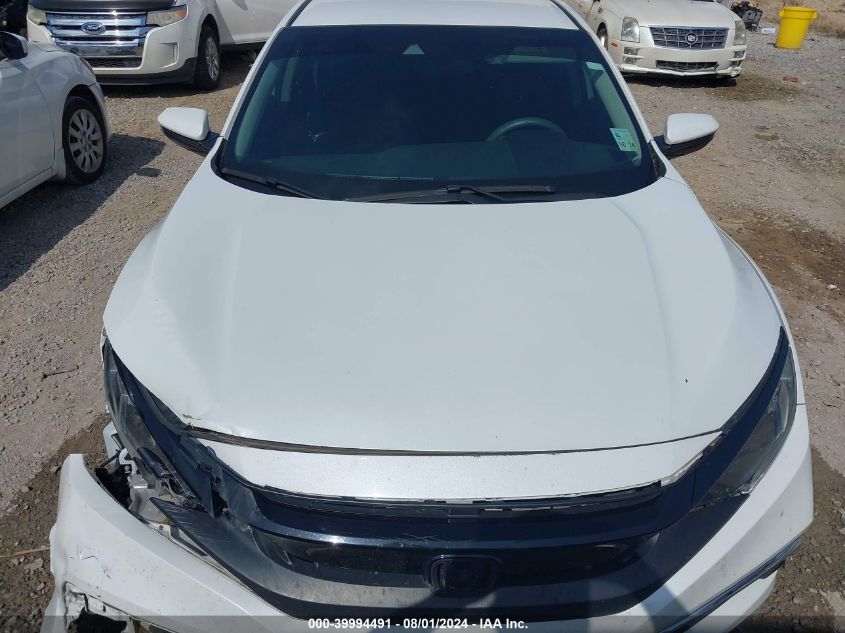 2020 Honda Civic Lx VIN: 19XFC2F68LE014555 Lot: 39994491
