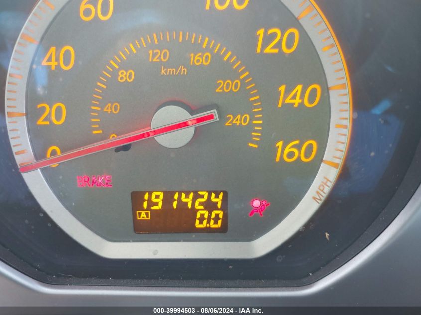 2006 Nissan Murano Sl/Se/S VIN: JN8AZ08W36W526524 Lot: 39994503