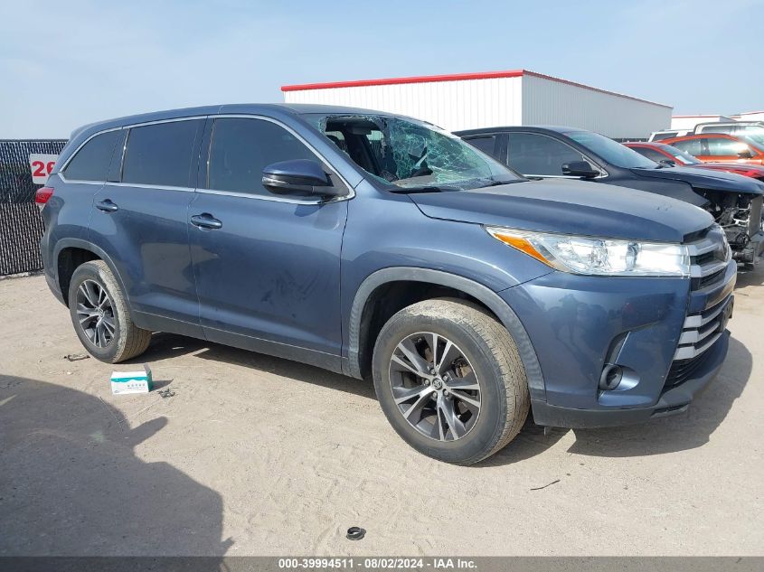 5TDZARFH9KS049980 2019 TOYOTA HIGHLANDER - Image 1