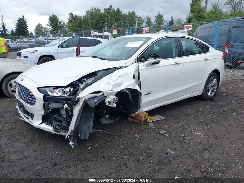 2016 FORD FUSION ENERGI TITANIUM - 3FA6P0SU8GR329793