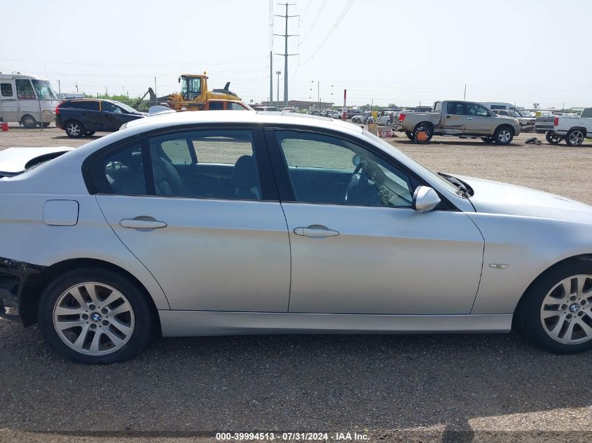 2007 BMW 328I VIN: WBAVA375X7NL11886 Lot: 39994513