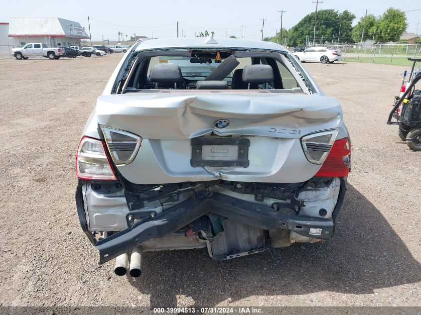 2007 BMW 328I VIN: WBAVA375X7NL11886 Lot: 39994513