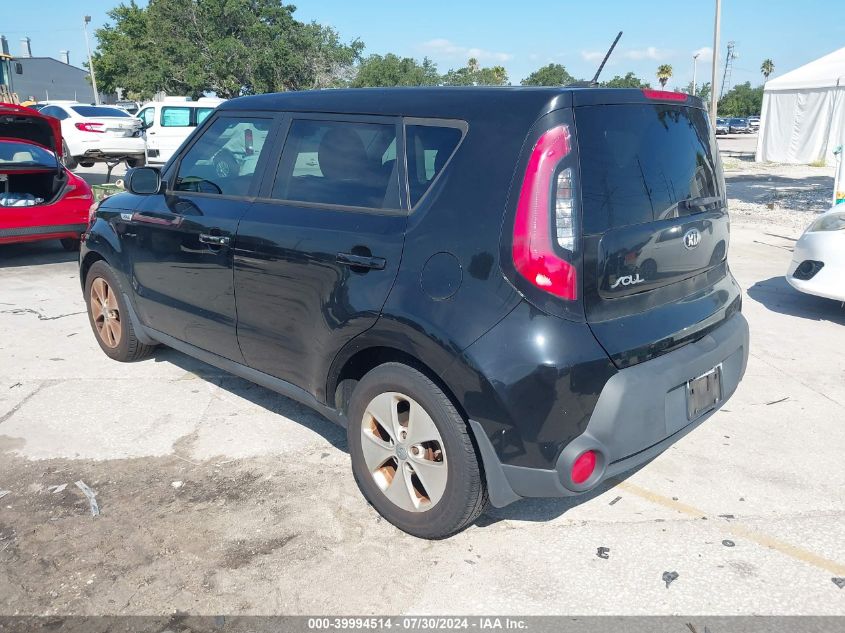 KNDJN2A22F7177814 | 2015 KIA SOUL