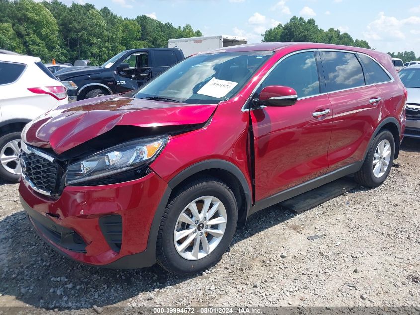 2019 KIA SORENTO 2.4L LX - 5XYPG4A3XKG501646