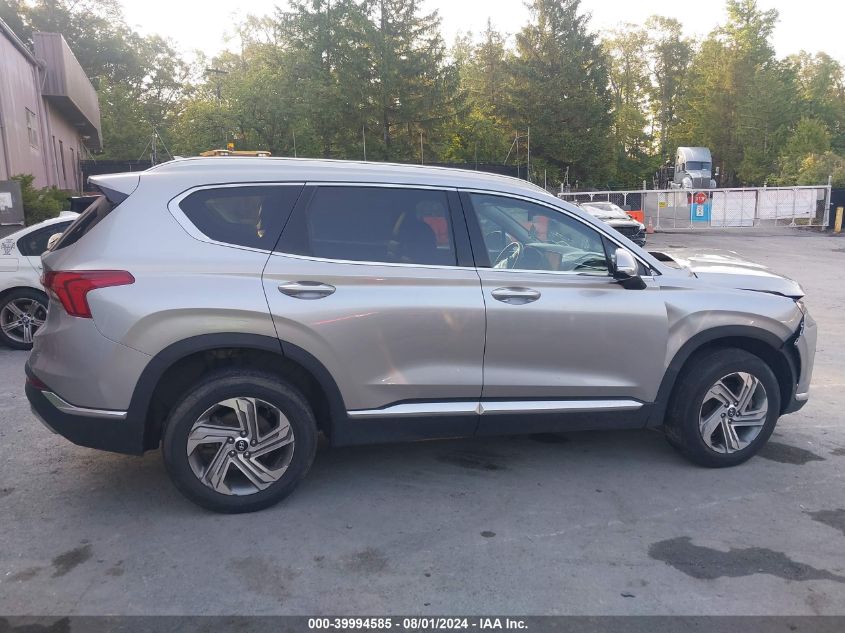 2022 Hyundai Santa Fe Sel VIN: 5NMS3DAJ1NH442176 Lot: 39994585