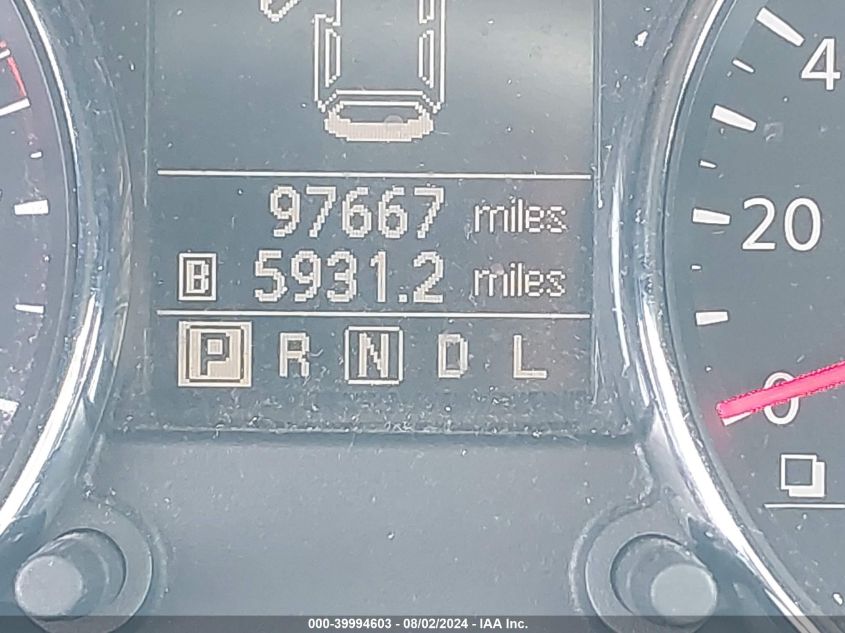 2015 Nissan Rogue Select S VIN: JN8AS5MV2FW759597 Lot: 39994603