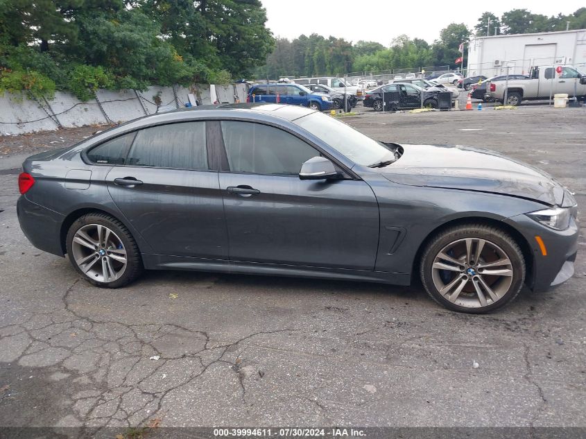 2018 BMW 440I Gran Coupe xDrive VIN: WBA4J7C52JBH15270 Lot: 39994611