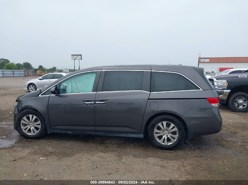 2015 Honda Odyssey Ex-L VIN: 5FNRL5H62FB077001 Lot: 39994643