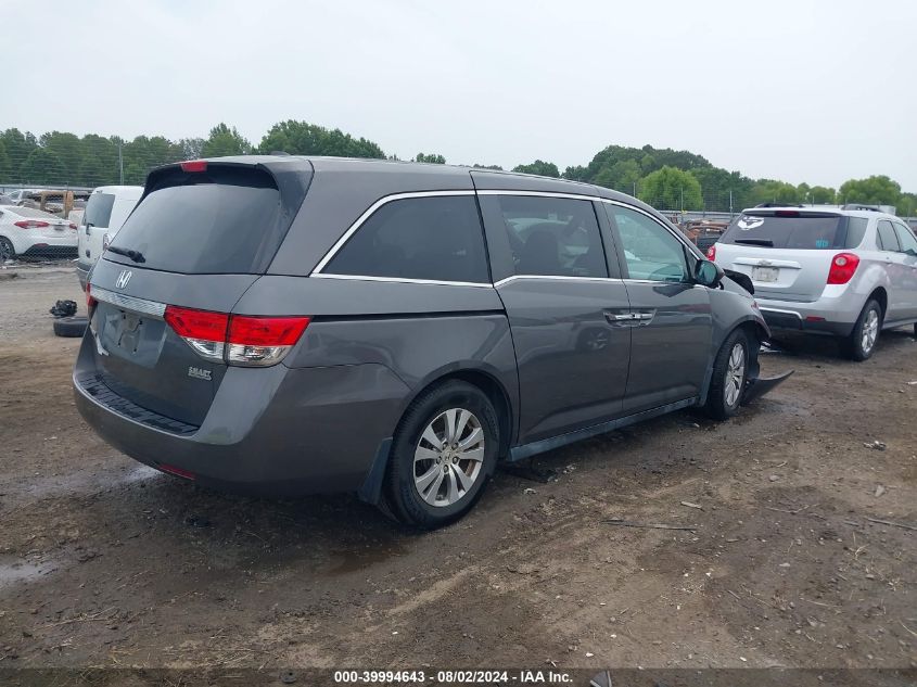 2015 Honda Odyssey Ex-L VIN: 5FNRL5H62FB077001 Lot: 39994643