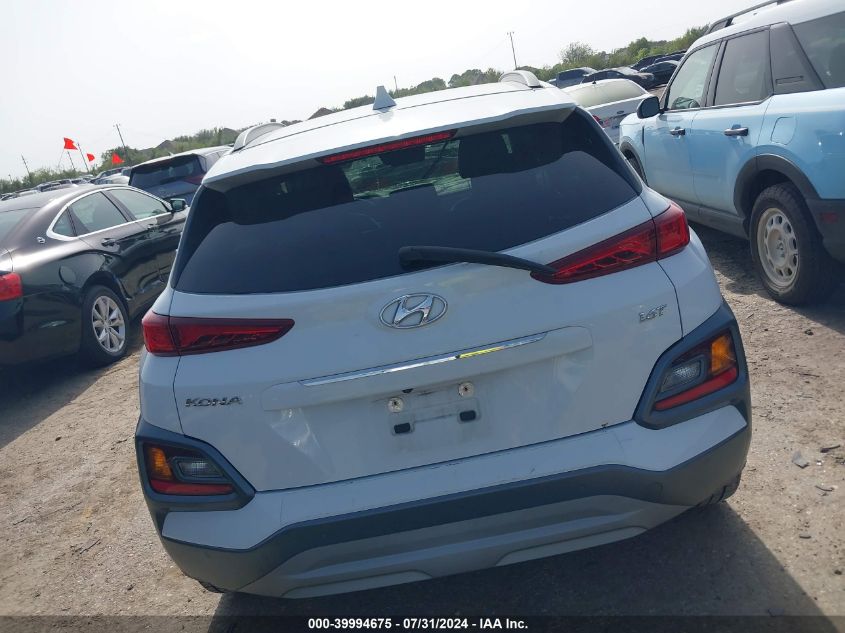 2019 Hyundai Kona Ultimate VIN: KM8K53A57KU360623 Lot: 39994675