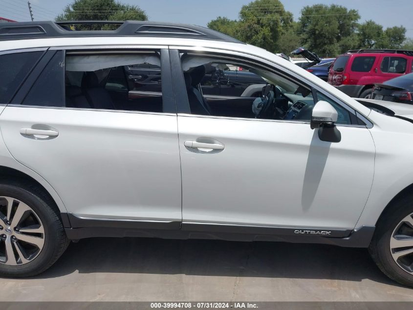 2018 Subaru Outback 2.5I Limited VIN: 4S4BSANC4J3354918 Lot: 39994708