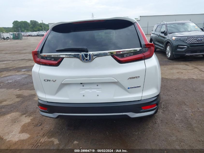 2020 Honda Cr-V Hybrid Ex-L VIN: 7FART6H8XLE017992 Lot: 39994719