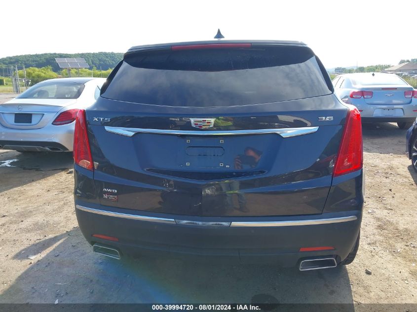 2017 Cadillac Xt5 Luxury VIN: 1GYKNDRS9HZ225010 Lot: 39994720