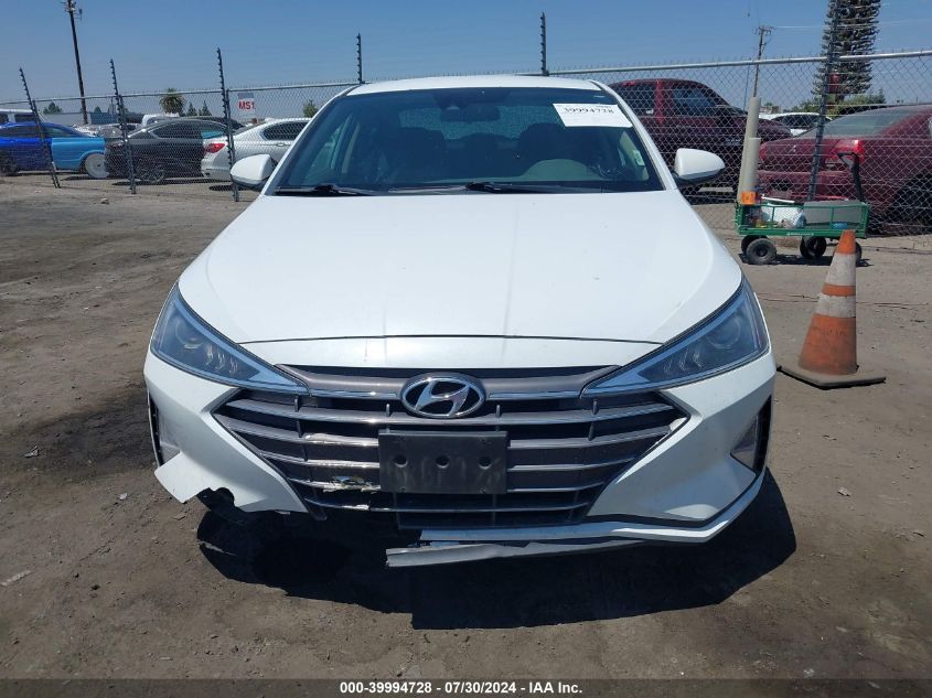 2019 Hyundai Elantra Sel VIN: 5NPD84LF5KH423843 Lot: 39994728