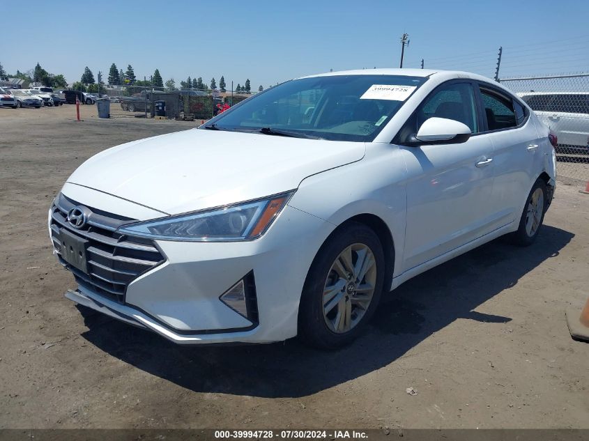 2019 Hyundai Elantra Sel VIN: 5NPD84LF5KH423843 Lot: 39994728