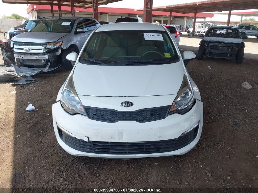 2017 Kia Rio Lx VIN: KNADM4A38H6025207 Lot: 39994756