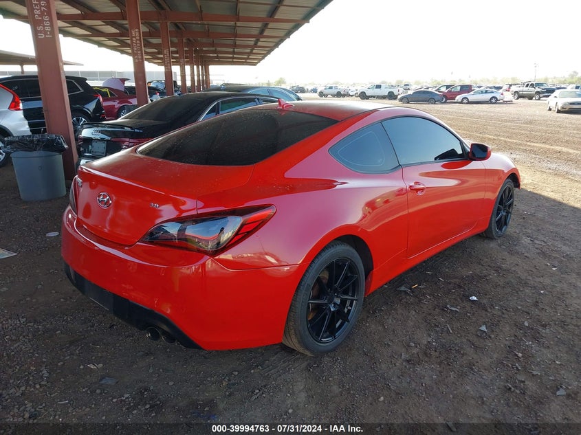 2010 Hyundai Genesis Coupe 3.8L VIN: KMHHU6KH9AU024283 Lot: 39994763