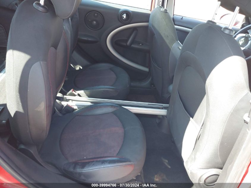 2012 Mini Cooper Countryman VIN: WMWZB3C50CWM02643 Lot: 39994766