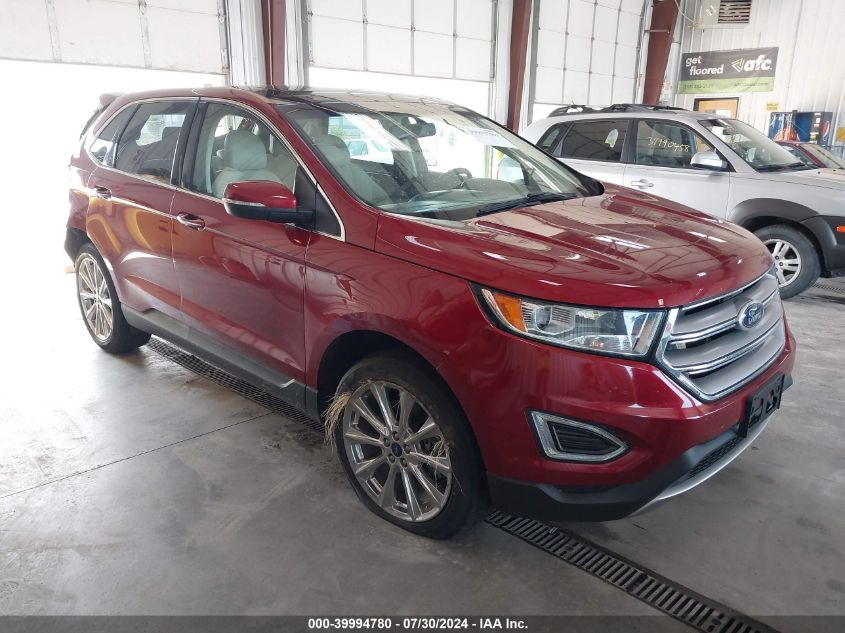 VIN 2FMPK3K86JBB77662 2018 FORD EDGE no.1