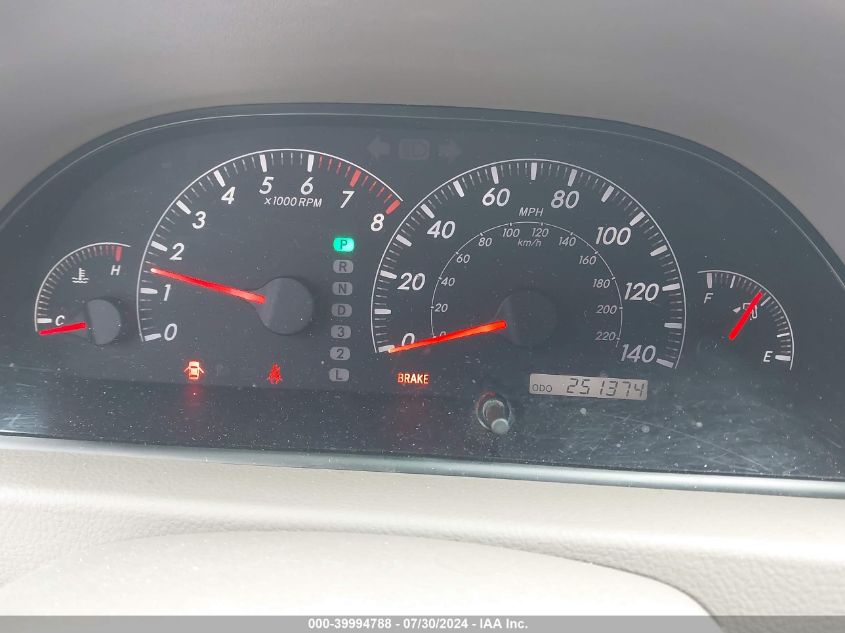 2005 Toyota Camry Le VIN: 4T1BE32K05U075299 Lot: 39994788