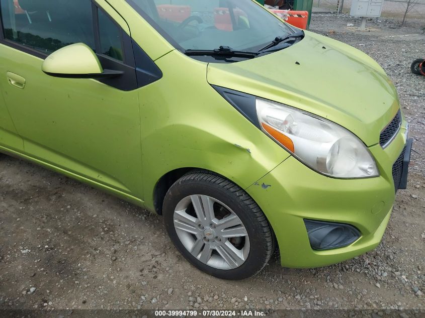 2013 Chevrolet Spark Ls Auto VIN: KL8CB6S95DC501114 Lot: 39994799