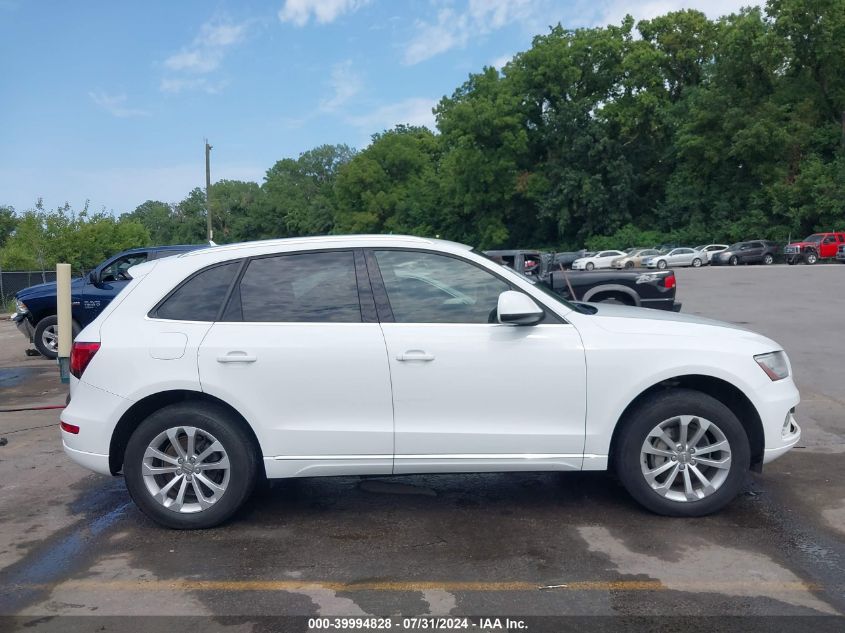 2014 Audi Q5 2.0T Premium VIN: WA1CFAFP2EA048536 Lot: 39994828