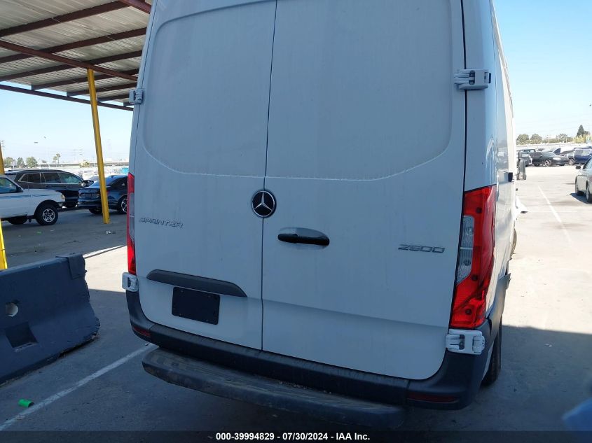 2023 Mercedes-Benz Sprinter 2500 High Roof 4-Cyl Gas VIN: W1Y40CHY3PT144854 Lot: 39994829