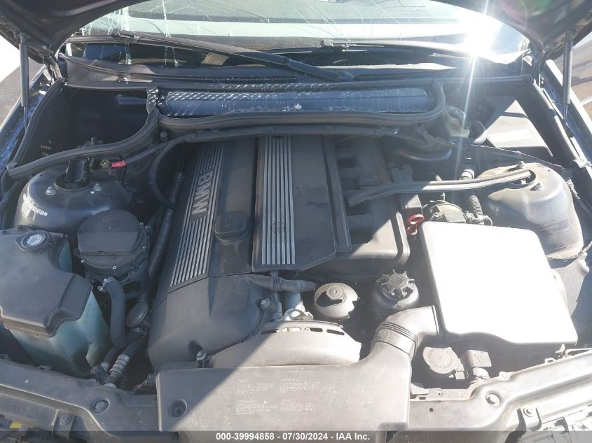 2001 BMW 330Ci VIN: WBABN53451JU34509 Lot: 39994858