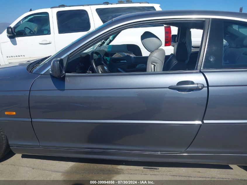 2001 BMW 330Ci VIN: WBABN53451JU34509 Lot: 39994858