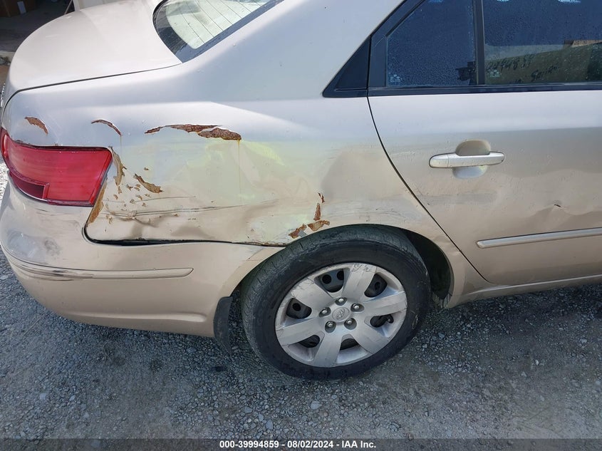 2010 Hyundai Sonata Gls VIN: 5NPET4AC1AH651073 Lot: 39994859