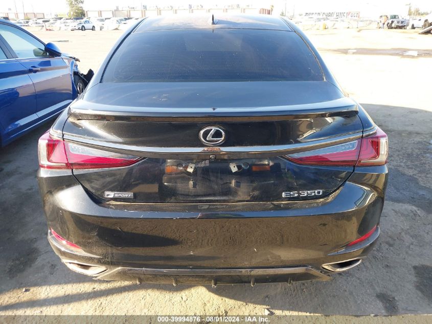2019 Lexus Es 350 F Sport VIN: 58ABZ1B17KU021681 Lot: 39994876