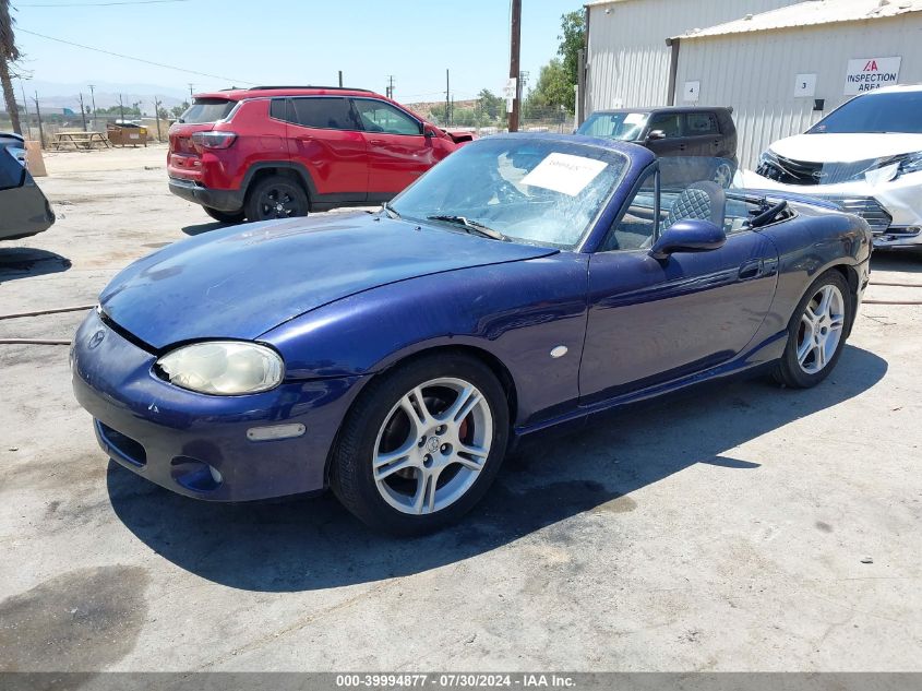2003 Mazda Mx-5 Miata Cloth/Ls/Se/Shinsen VIN: JM1NB353130309680 Lot: 39994877