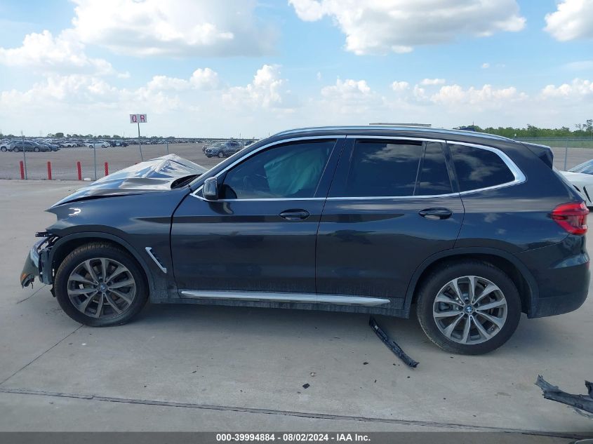 2019 BMW X3 Sdrive30I VIN: 5UXTR7C54KLF35967 Lot: 39994884