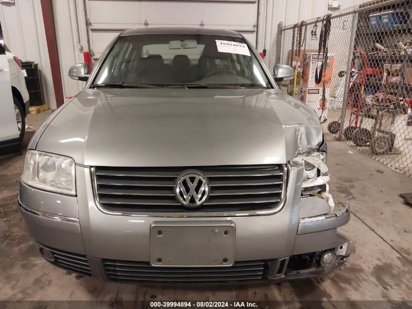 2004 Volkswagen Passat Gls VIN: WVWPD63B54E292885 Lot: 39994894