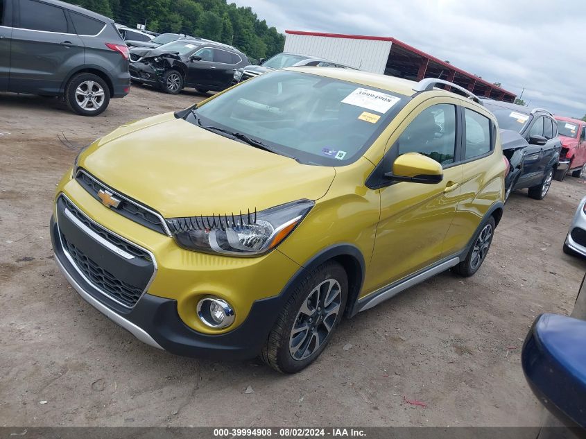 2022 Chevrolet Spark Fwd Activ Automatic VIN: KL8CH6SAXNC004828 Lot: 39994908