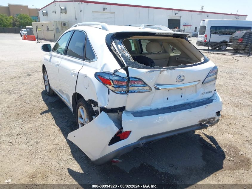 2012 Lexus Rx 350 VIN: 2T2ZK1BA6CC074624 Lot: 39994920