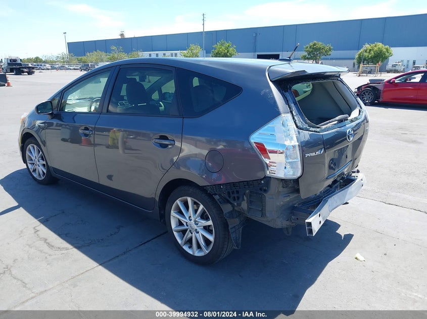 2014 Toyota Prius V Five VIN: JTDZN3EU1EJ011077 Lot: 39994932