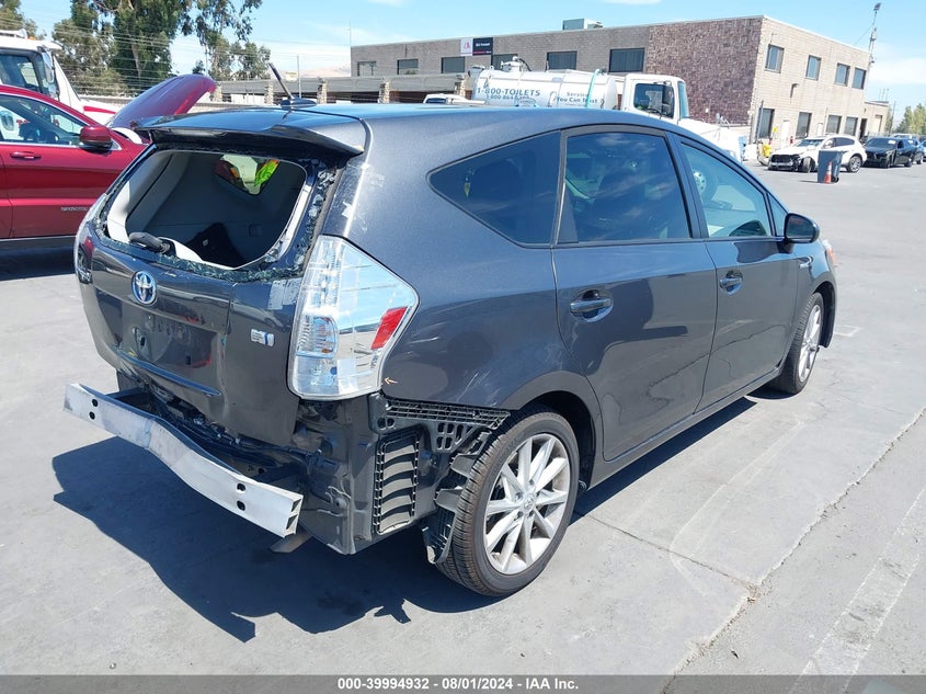 2014 Toyota Prius V Five VIN: JTDZN3EU1EJ011077 Lot: 39994932