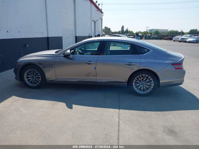 2024 Genesis G80 2.5T Awd VIN: KMTGB4SC7RU246543 Lot: 39994935