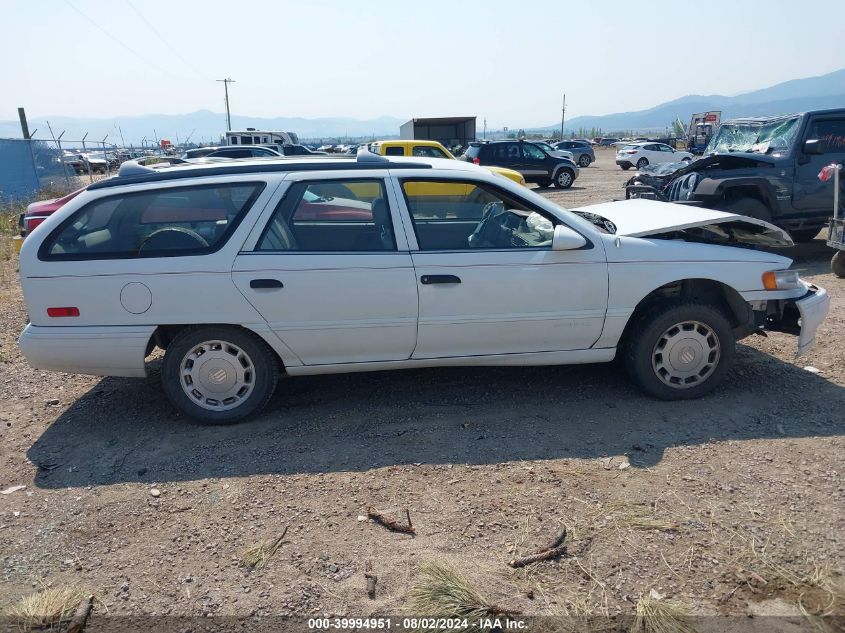 1993 Mercury Sable Ls VIN: 1MELM5844PG601904 Lot: 39994951