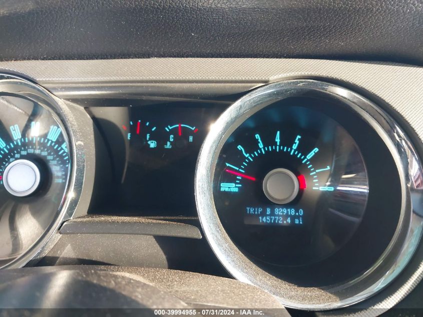 2012 Ford Mustang V6 VIN: 1ZVBP8AMXC5243775 Lot: 39994955