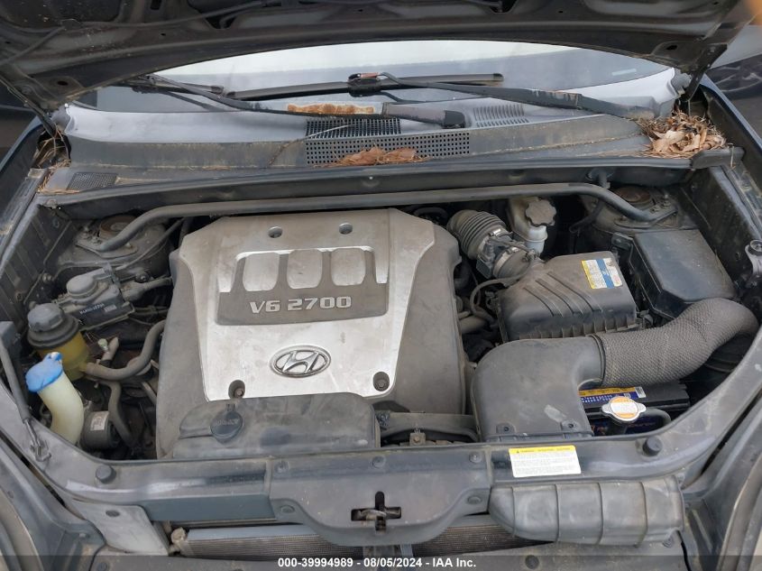 2006 Hyundai Tucson Gls/Limited VIN: KM8JN12D56U376492 Lot: 39994989