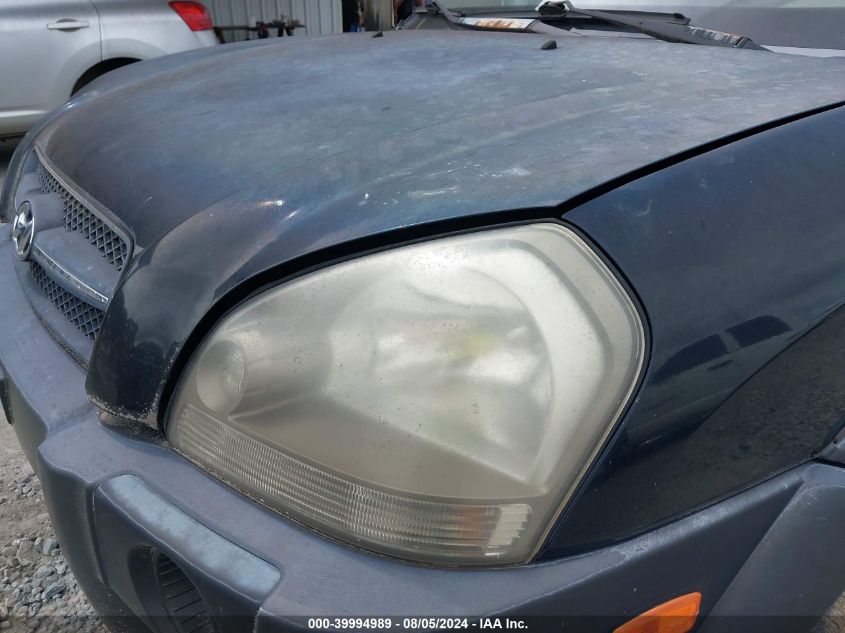 2006 Hyundai Tucson Gls/Limited VIN: KM8JN12D56U376492 Lot: 39994989